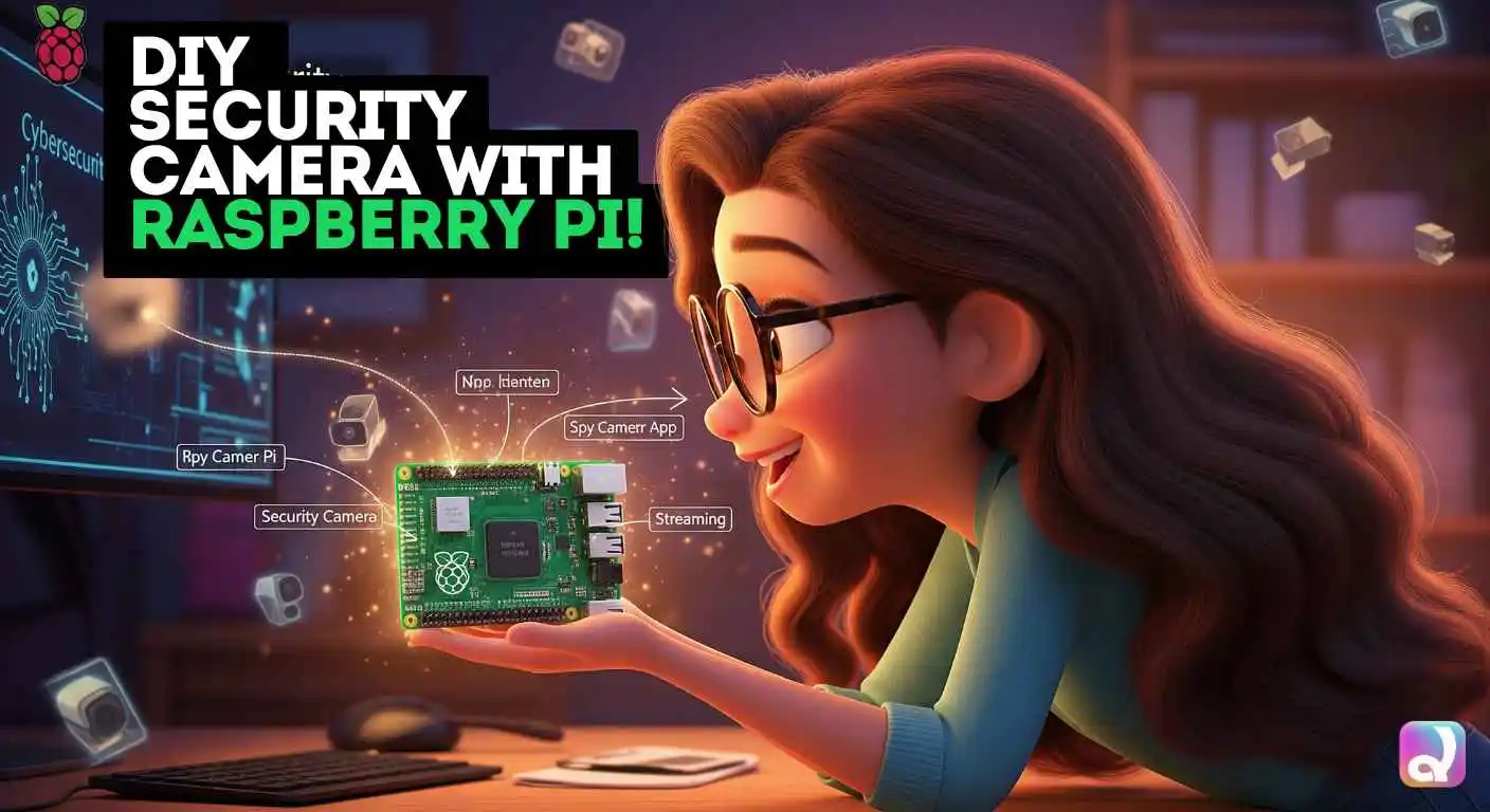 Turn Raspberry Pi into Motion Detecting Home Security Camera